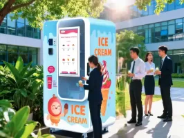 How Ice Cream Vending Machines Make Money Through Technology, Location, and Product Selection